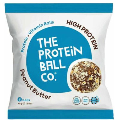 THE PROTEIN BALL CO PEANUTBUTTER HIGH PROTEIN 45GR