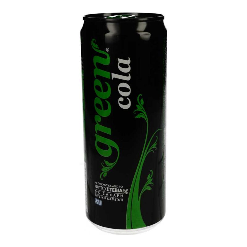 GREEN COLA 0% CAN 330ML