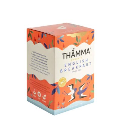 THAMMA ΤΣΑΙ ENGLISH BREAKFAST BIO 12 ΦΑΚ 24GR