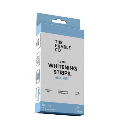 HUMBLE CO. ΤΑΙΝΙΕΣ ΛΕΥΚΑΝΣΗΣ ΔΟΝΤΙΩΝ ALOE 28 ΤΕΜ.