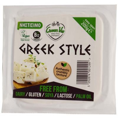 GREENVIE ΧΟΡΤΟΦΑΓΙΚΟ ΤΥΡΙ ΛΕΥΚΟ ΚΟΜΜΑΤΙ 200GR