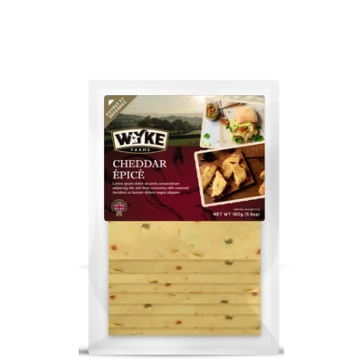 WYKE CHEDDAR ΦΕΤΕΣ ΜΕ ΜΠΑΧΑΡΙΚΑ 160GR