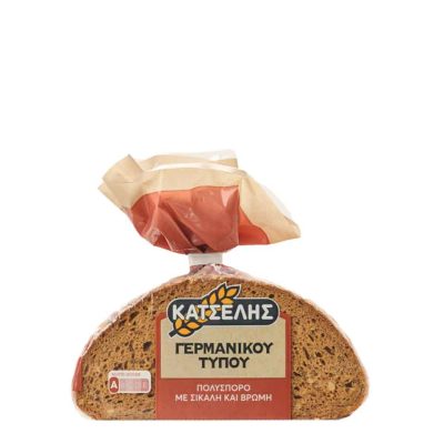 ΚΑΤΣΕΛΗΣ ΨΩΜΙ ΣΕ ΦΕΤΕΣ ΓΕΡΜΑΝΙΚΟΥ ΤΥΠΟΥ ΠΟΛΥΣΠΟΡΟ ΜΕ ΣΙΚΑΛΗ ΚΑΙ ΒΡΩΜΗ 500GR