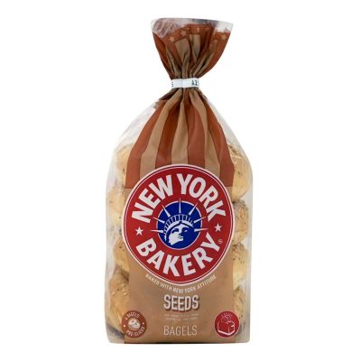 NEW YORK BAKERY BAGELS SEEDS 300GR