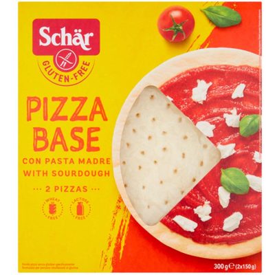 DR SCHAR ΒΑΣΗ ΠΙΤΣΑΣ 2ΤΕΜ Χ/ΓΛ Χ/ΛΑΚ 2X150GR