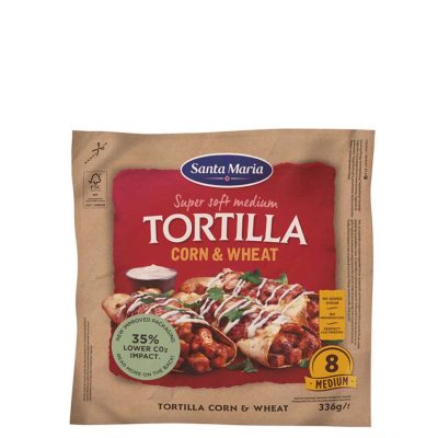 SANTA MARIA ΠΙΤΑ ΚΑΛΑΜΠΟΚΙΟΥ- ΣΙΤΑΡΙ 8ΤΕΜ 336GR