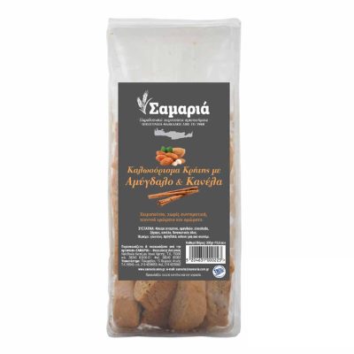 ΣΑΜΑΡΙΑ ΚΑΛΩΣΟΡΙΣΜΑ ΚΡΗΤΗΣ ΜΕ ΑΜΥΓΔΑΛΟ & ΚΑΝΕΛΑ 300GR