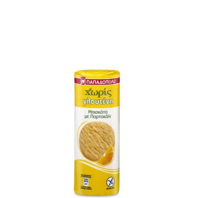 ΠΑΠΑΔΟΠΟΥΛΟΥ ΜΠΙΣΚΟΤΑ ΠΟΡΤΟΚΑΛΙ Χ/ΓΛ 195GR