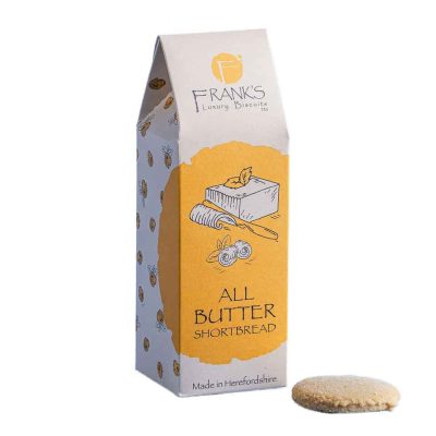 LUXURY ALL BUTTER SHORTBREAD BISCUITS 100GR