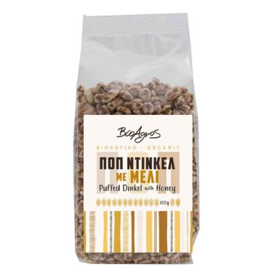 ΒΙΟΑΓΡΟΣ ΠΟΠ ΣΠΕΛΤ ΜΕ ΜΕΛΙ ΒΙΟ 100GR