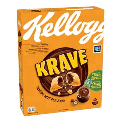KELLOGG'S KRAVE ΠΡΑΛΙΝΑ ΦΟΥΝΤΟΥΚΙΟΥ 410GR