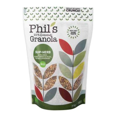 PHIL'S GRANOLA BIO SUP-HERB 275GR
