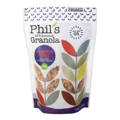 PHIL'S GRANOLA BIO PUMPKIN SPICE 275GR