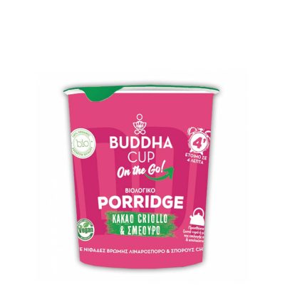 BUDDHA CUP ΚΑΚΑΟ CRIOLLO & ΣΜΕΟΥΡΟ BIO 60GR