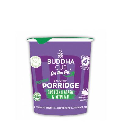 BUDDHA CUP ΠΡΩΤΕΪΝΗ ΑΡΑΚΑ & ΜΥΡΤΙΛΟ BIO 60GR