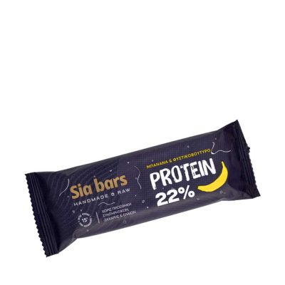 SIA ΜΠΑΡΑ ΠΡΩΤΕΪΝΗΣ ΜΠΑΝΑΝΑ ΚΑΙ ΦΥΣΤΙΚΟΒΟΥΤΥΡΟ 75GR