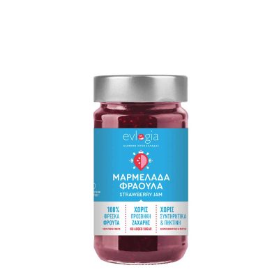 EVLOGIA ΜΑΡΜΕΛΑΔΑ ΦΡΑΟΥΛΑ ΧΩΡΙΣ ΖΑΧΑΡΗ 280GR
