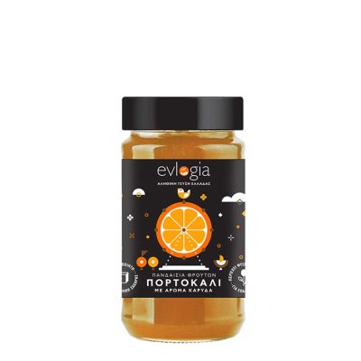 EVLOGIA ΜΑΡΜΕΛΑΔΑ ΠΟΡΤΟΚΑΛΙ ΜΕ ΑΡΩΜΑ ΚΑΡΥΔΑ 280GR