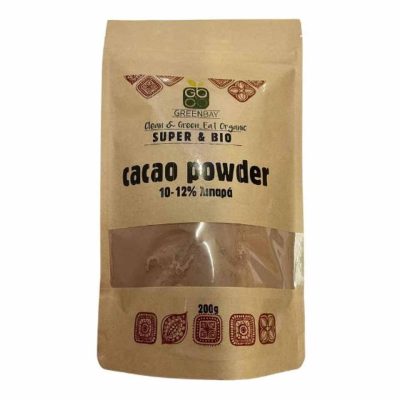 GREENBAY ΚΑΚΑΟ ΣΚΟΝΗ 10-12% BIO 250GR