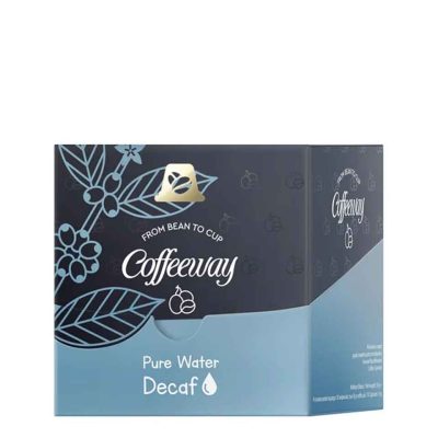 COFFEEWAY ΚΑΨΟΥΛΕΣ ESPRESSO DECAF PURE WATER 10ΤΕΜ