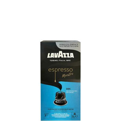 LAVAZZA ΚΑΨΟΥΛΕΣ ESPRESSO MAESTRO DECAF 10ΤΕΜ 58GR