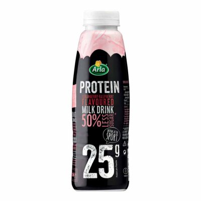 ARLA PROTEIN 50% ΛΙΓΟΤΕΡΗ ΖΑΧΑΡΗ ΦΡΑΟΥΛΑ 500GR