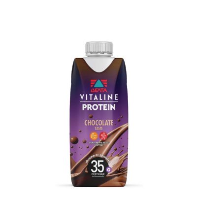 ΔΕΛΤΑ VITALINE PROTEIN ΣΟΚΟΛΑΤΑ 330ML