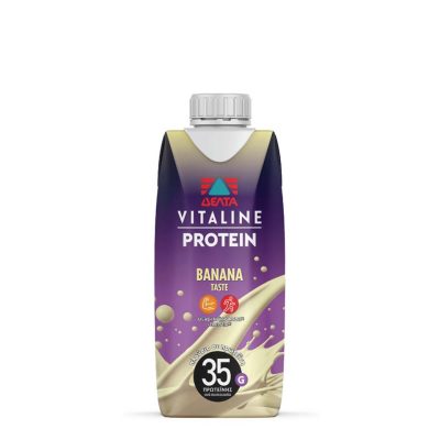 ΔΕΛΤΑ VITALINE PROTEIN ΜΠΑΝΑΝΑ 330ML