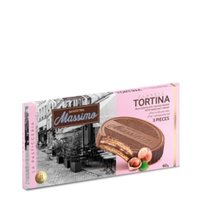 MASSIMO TORTINA ΓΚΟΦΡΕΤΑ ΜΕ ΠΡΑΛΙΝΑ ΦΟΥΝΤΟΥΚΙΟΥ 3ΤΕΜ 60GR