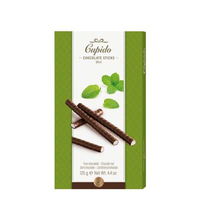 CHOCO STICKS MINT 125GR