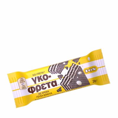 ΙΟΝ ΓΚΟΦΡΕΤΑ ΜΕ ΚΡΕΜΑ ΒΑΝΙΛΙΑ 28GR
