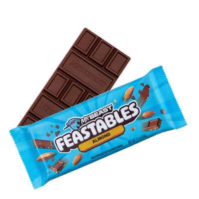 MR BEAST FEASTABLES MILK CHOCOLATE ALMOND 60GR