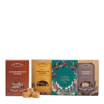 C&B MERRY CHRISTMAS TRIO OF FUDGE SELECTION 3X175GR