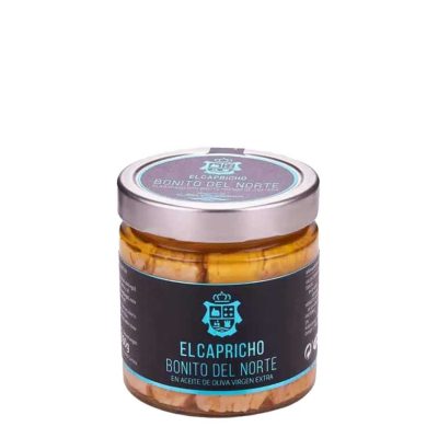 EL CAPRICHO WHITE TUNA LOINS IN EXTRA VIRGIN OLIVE OIL 360GR