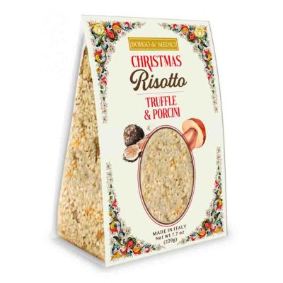 BORGO DE' MEDICI CHRISTMAS ΡΙΖΟΤΟ ΜΕ ΜΑΝΙΤΑΡΙΑ & ΤΡΟΥΦΑ 220GR