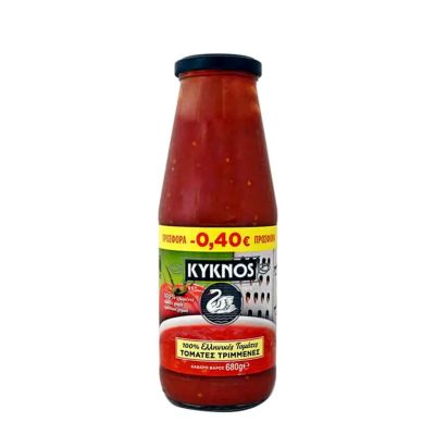 ΚΥΚΝΟΣ ΝΤΟΜΑΤΑ ΤΡΙΜΜΕΝΗ 680GR (-0