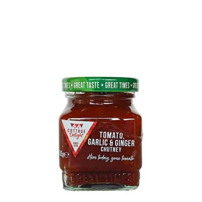 COTTAGE DELIGHT TOMATO GARLIC GINGER CHUTNEY 105GR