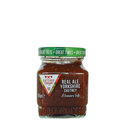 COTTAGE DELIGHT REAL ALE YORKSHIRE CHUTNEY 105GR