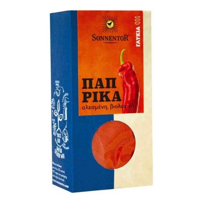 SONNENTOR ΠΑΠΡΙΚΑ ΓΛΥΚΙΑ ΒΙΟ 50GR