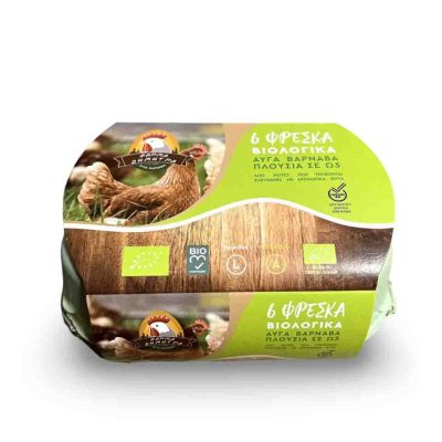 ΑΥΓΑ ΒΑΡΝΑΒΑ ΒΙΟ 6ΤΕΜ 63GR