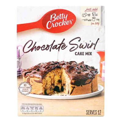 BETTY CROCKER ΜΙΞ ΚΕΙΚ CHOCOLATE SWIRL 425GR