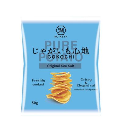 KOIKEYA CHIPS GOKOCHI ORIGINAL SES SALT 50GR