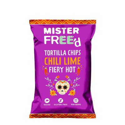 MISTER FREE'D ΤΣΙΠΣ ΤΟΡΤΙΓΙΑΣ CHILI LIME 135GR