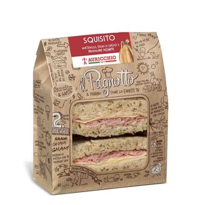 PAGNOTTO SQUISITO (MORTADELLA-PROVOLONE) 160GR