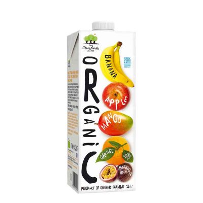 ΟΙΚΟΓΕΝΕΙΑ ΧΡΙΣΤΟΔΟΥΛΟΥ ΧΥΜΟΣ ΒΙΟ  5 ΦΡΟΥΤΑ 1LT