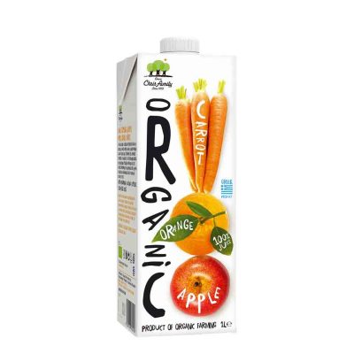 ΟΙΚΟΓΕΝΕΙΑ ΧΡΙΣΤΟΔΟΥΛΟΥ ΧΥΜΟΣ ΒΙΟ ΜΗΛΟ-ΠΟΡΤΟΚ-ΚΑΡΟΤΟ 1LT