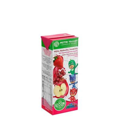 PJ MASKS ΧΥΜΟΣ ΦΡΑΟΥΛΑ-ΜΗΛΟ-ΣΤΑΦΥΛΙ 250ML