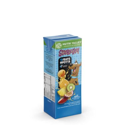 NUTRI VALLEY ΧΥΜΟΣ 9 ΦΡΟΥΤΑ + 7 BITAMINEΣ SCOOBY-DOU! 250ML