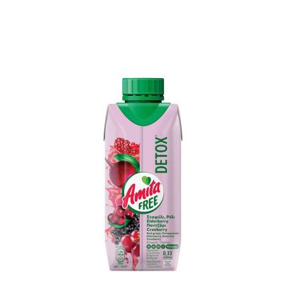 ΑΜΙΤΑ FREE DETOX 330ML