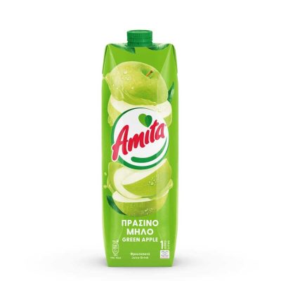 ΑΜΙΤΑ ΧΥΜΟΣ ΠΡΑΣΙΝΟ ΜΗΛΟ 1LT